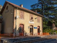 Petit train des Pignes 04 octobre 2018 26  Puget Théniers (06) - Entrevaux (04) - Annot (04) - 04 octobre 2018.