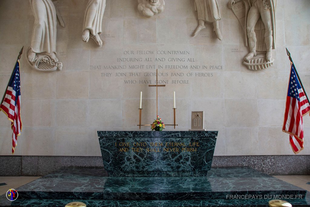 Cimetiere Americain mai 2019 10.jpg - Saint-Avold (57) - Le cimetiere Américain - Mai 2019