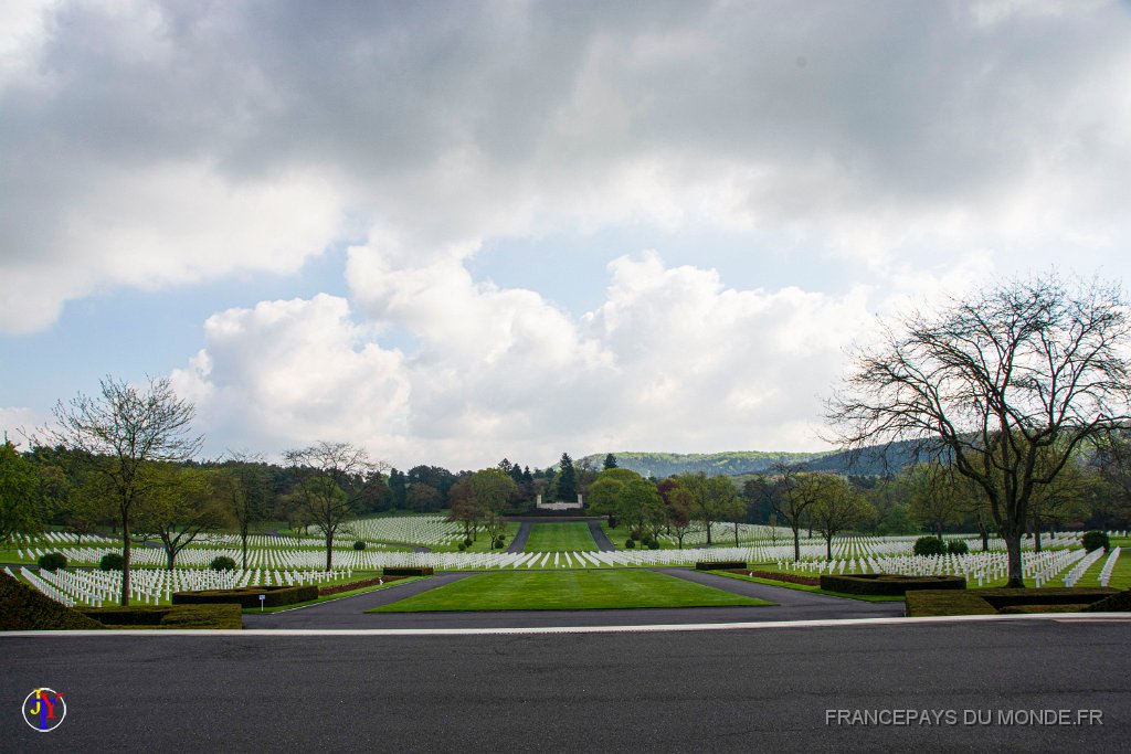 Cimetiere Americain mai 2019 18.jpg - Saint-Avold (57) - Le cimetiere Américain - Mai 2019