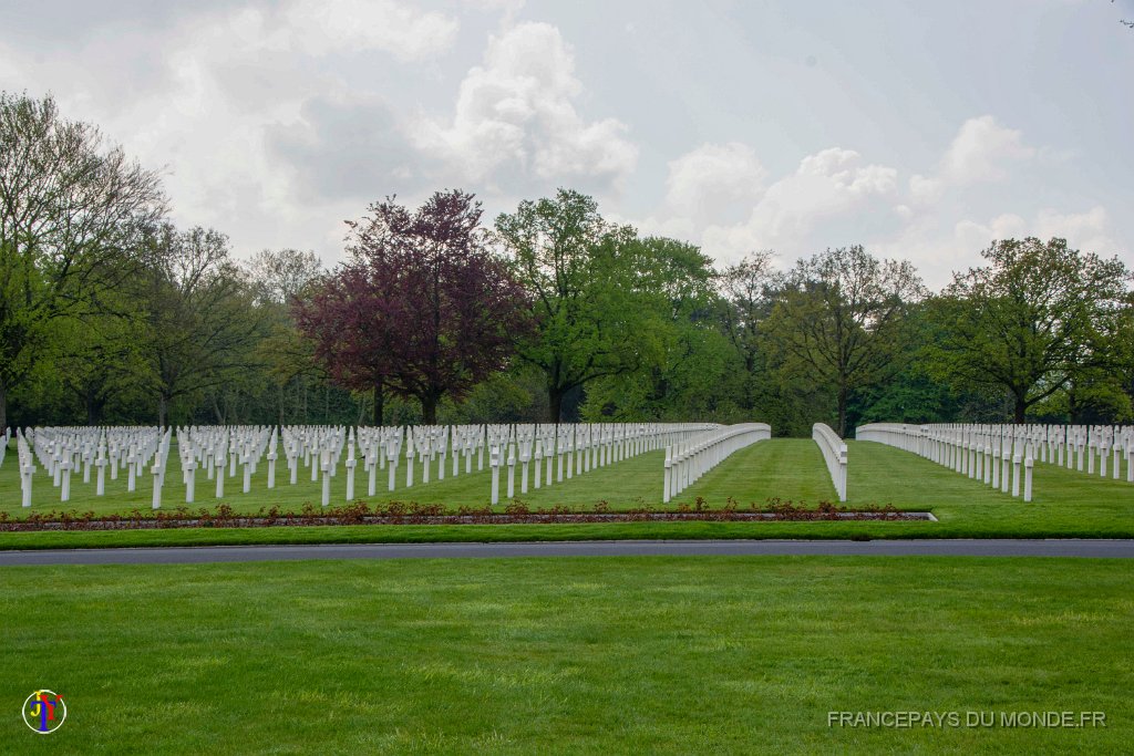 Cimetiere Americain mai 2019 21.jpg - Saint-Avold (57) - Le cimetiere Américain - Mai 2019