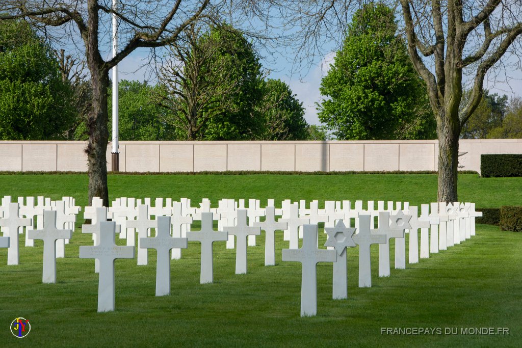 Cimetiere Americain mai 2019 24.jpg - Saint-Avold (57) - Le cimetiere Américain - Mai 2019