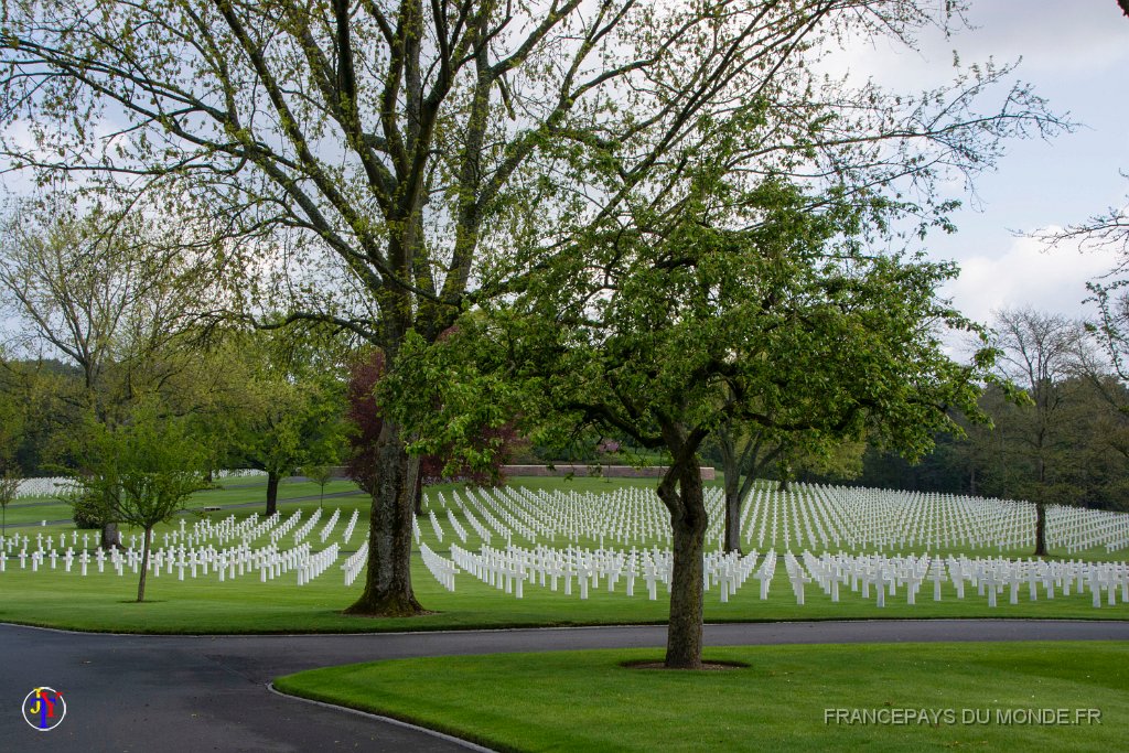 Cimetiere Americain mai 2019 30.jpg - Saint-Avold (57) - Le cimetiere Américain - Mai 2019