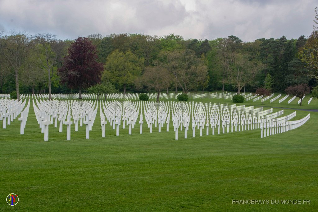 Cimetiere Americain mai 2019 31.jpg - Saint-Avold (57) - Le cimetiere Américain - Mai 2019