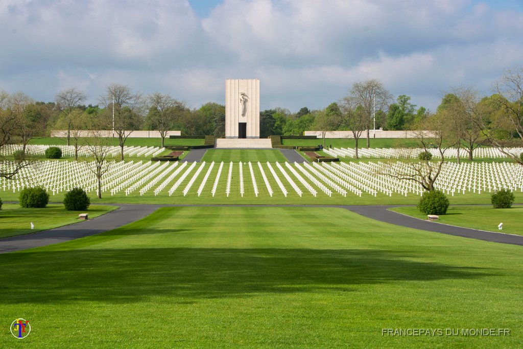 Cimetiere Americain mai 2019 35.jpg - Saint-Avold (57) - Le cimetiere Américain - Mai 2019