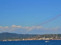 Saint Tropez 10 octobre 2015 157  Saint-Tropez. La patrouille de France lors d'un meeting à Sainte-Maxime. 10 octobre 2015.