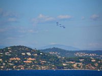 Saint Tropez 10 octobre 2015 164  Saint-Tropez. La patrouille de France lors d'un meeting à Sainte-Maxime. 10 octobre 2015.