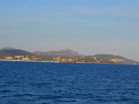 Saint Tropez 10 octobre 2015 251  Saint-Raphaël et au premier plan, le Lion de Mer. 10 octobre 2015.