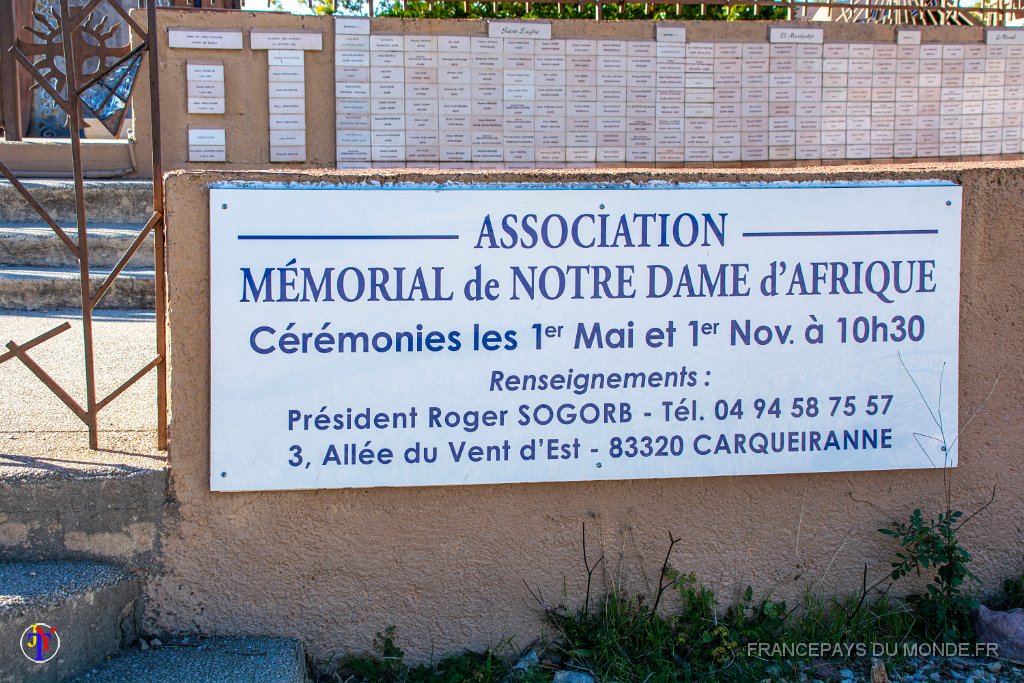 Notre Dame d Afrique 29 01 21 15.jpg - Théoule (06) - Le Mémorial Notre Dame d'Afrique - 29 janvier 2021