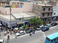 Oran - Boulevard de Mascara, côté Village Nègre. Entrée du Village Nègre, rue Mohamed El Kébir - 2010