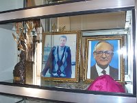 Oran - Vitrine église Saint-Eugène. Monseigneur Pierre Claverie et son chauffeur tous deux assassinés à Oran le 1er août 1996 - 2012