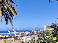 Oran - Vue sur le port depuis la rue Charles Quint - 2023