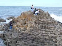 Irlande du Nord. La chaussee des Geants. Juin 2008