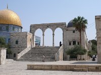 Le Mont du Temple. Jerusalem, dans la vieille ville. sept 2008