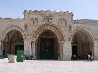 Mosquée al aqsa  au Mont du Temple. Mai 2010