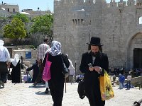 Jérusalem. Côté porte de Damas. Mai 2012