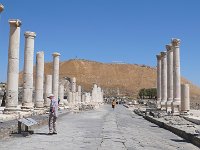 Site Archéologique de Beit She'an. Palladium Street.