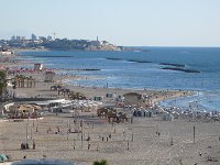 Tel Aviv, au fond Jaffa (Yafo).