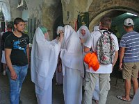 Femmes d'Azerbaidjan dans la vieille ville.