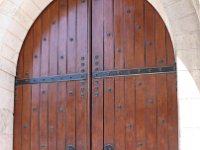 Porte vue dans la vieille ville de Jérusalem.