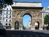Porte Saint-Martin 3ème et 10 ème Arrdt. Quartier des grands boulevards. 26 JUN 2011