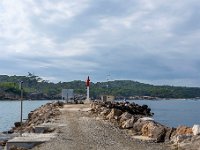 Le port 18  22  - Porquerolles (Hyères) - 83 - La jetée du port