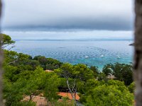 Vue depuis le fort Sainte Agathe 2  171  - Porquerolles (Hyères) - 83 - Vue depuis le fort Sainte Agathe