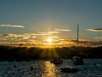 coucher de soleil 2  97  - Porquerolles (Hyères) - 83 - Coucher de soleil depuis le port