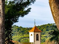 58  - Porquerolles (Hyères) - 83 - Le clocher de l'église Sainte Anne