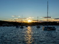 98  - Porquerolles (Hyères) - 83 - Coucher de soleil depuis le port