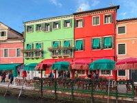 Burano - Italie -Les façades colorées