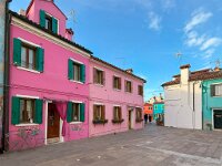 Burano - Italie -Les façades colorées