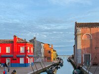 Burano - Italie -Les façades colorées