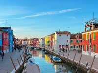 Burano - Italie -Les façades colorées