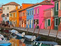 Burano - Italie -Les façades colorées