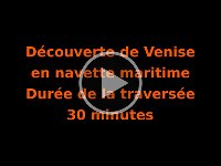 Traversee de Lido de Jesolo a Venise