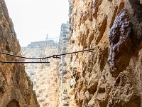 12  Jordanie - La forteresse Arabe d'Ajloun - bâtie au XIIe siècle par le neveu de Saladin sur les ruines d'un monastère - 19 novembre 2023