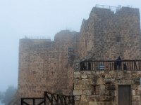 4  Jordanie - La forteresse Arabe d'Ajloun - bâtie au XIIe siècle par le neveu de Saladin sur les ruines d'un monastère - 19 novembre 2023