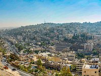 7 bis  Jordanie - Amman - la citadelle  II et VIII siècle Ap/JC - vue sur la ville -18 novembre 2023