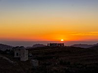 4  Jordanie - Coucher soleil proche Petra 21 11 23 à 17h14.