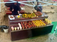 7  Jordanie - Etal de différentes sortes de fruits locaux.