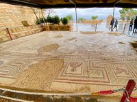 Jordanie - Mont Nébo - Mosaïques du VI et VIIe siècles - 20 novembre 2023