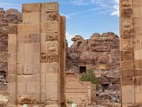 Jordanie - Petra - La rue à colonnades - 22 novembre 2023