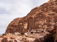 Jordanie - Petra - Le Tombeau de l'Urne, 20m de haut, transformé en église au 5e siècle - 22 novembre 2023