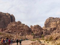 Jordanie - Petra - La rue à colonnades - 22 novembre 2023