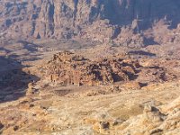 Jordanie - Petra - Vue  sur une partie du site de Petra - 22 novembre 2023