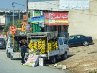 Jordanie - Etal de bananes (production locale)