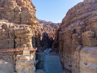 Jordanie - Gorges proches de la mer morte, en direction Aqaba.