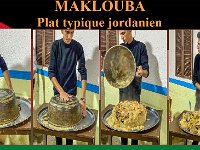 Jordanie - Plat typique Jordanien - Le Maklouba.