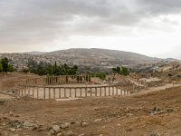 Jordanie - Jerash vers 175 et 164 Av/JC - Forum ovale et Cardo Maximus - 19 novembre 2023