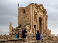 Jordanie - Jerash vers 175 et 164 Av/JC - L'Arc d'Hadrien - 19 novembre 2023